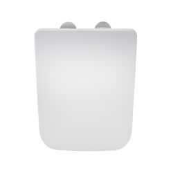 Milano Avenham - Close Coupled White Soft Close Quick Release Top Fix Toilet Seat