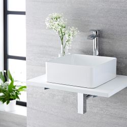 360mm Square Ceramic Counter Top Basin