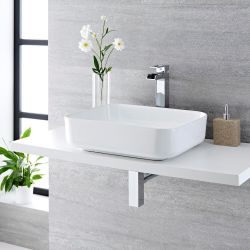 500x400mm Rectangular Ceramic Counter Top Basin