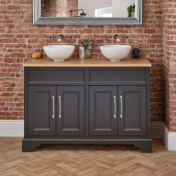 Milano Thornton - 1210mm Traditional Vanity Unit - Choice of Finish, Basin and Handles