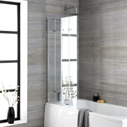 Milano Portland - Folding Shower Bath Screen