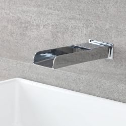 Milano Parade - Wall Mounted Basin or Bath Spout - Chrome