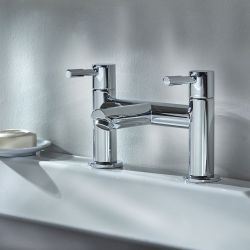 Milano - Modern Bath Filler Mixer Tap - Choice of finish
