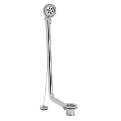 Milano Elizabeth - Traditional Exposed Bath Waste with Chain - Chrome