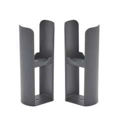 Milano Aruba - Modern Floor-Mounting Radiator Feet - Anthracite