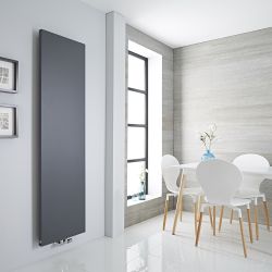 Milano Riso - 1800mm Vertical Designer Radiator (Single Panel) - Choice of Finish and Size
