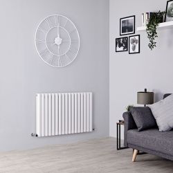 Milano Aruba - Horizontal Designer Radiator - Choice of Finish and Size