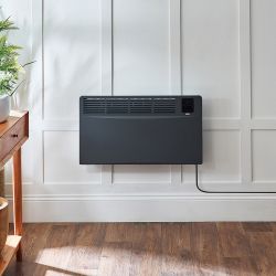 ECOSO Elio - Smart Electric Convector Panel Heater - Plug-In/Hardwired Options and Choice of Wattage and Finish