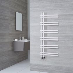 Milano Pars - Aluminium Designer Heated Towel Rail - Choice of Size and Finish