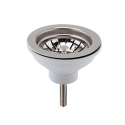 Milano - Kitchen Sink Basket Strainer Waste - Choice of Finish
