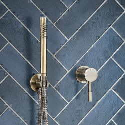 Milano Monet - Pencil Brass Hand Shower - Antique Brass