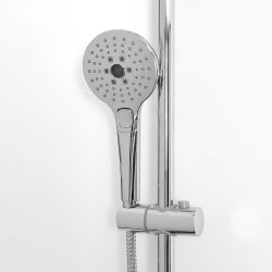 Milano Mirage - Modern Round Multi-Function ABS Hand Shower - Chrome