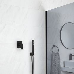 Milano Preto - Black Shower with Hand Shower (1 Outlet)