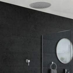 Milano Mirage - Chrome Shower with Recessed Shower Head (1 Outlet)