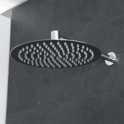 Milano Mirage - 300mm Round Ultra Thin Shower Head - Chrome