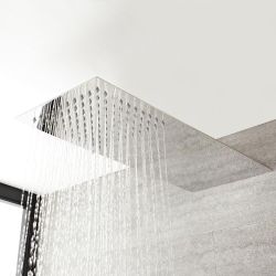 Milano Arvo - Chrome Thermostatic Shower with Slim Shower Head (1 Outlet)