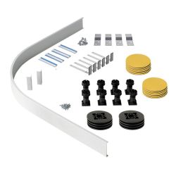 Milano Lithic - Panel Kit for Quadrant and Offset Quadrant Shower Trays