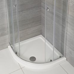 Milano Lithic - Low Profile Quadrant Shower Tray - Choice of Size and Anti-Slip Option