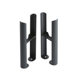 Milano Windsor - Anthracite Floor-Mounting Feet for Traditional 2 Column Windsor Radiators