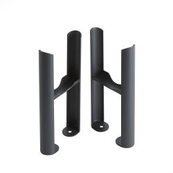 Milano Windsor - Anthracite Floor-Mounting Feet for Traditional 3 Column Windsor Radiators