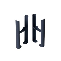 Milano Windsor - Floor-Mounting Feet for Traditional 3 Column Windsor Radiators- Choice of Classic Colours