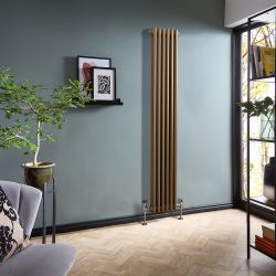 Milano Windsor - Vertical Traditional Double Column Radiator - Choice of Metallic Colours and Sizes