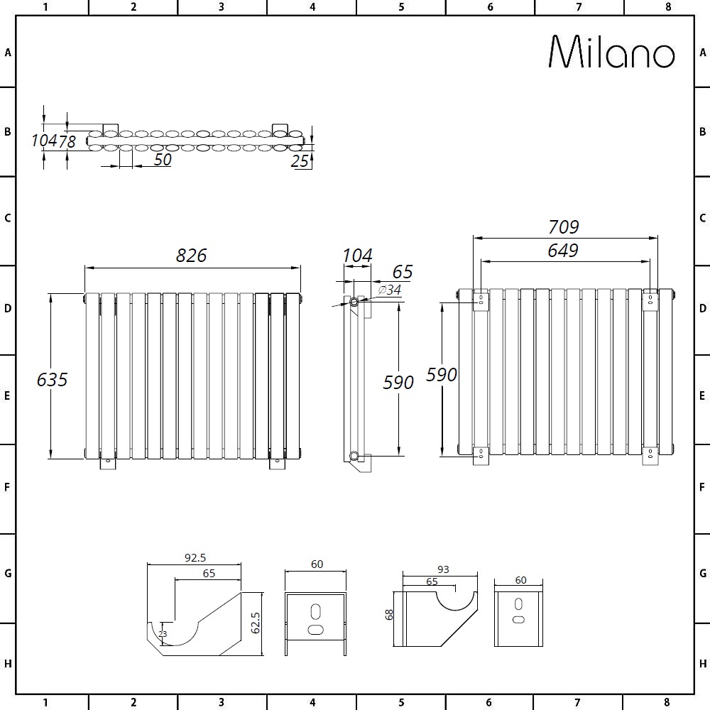 product dimensions