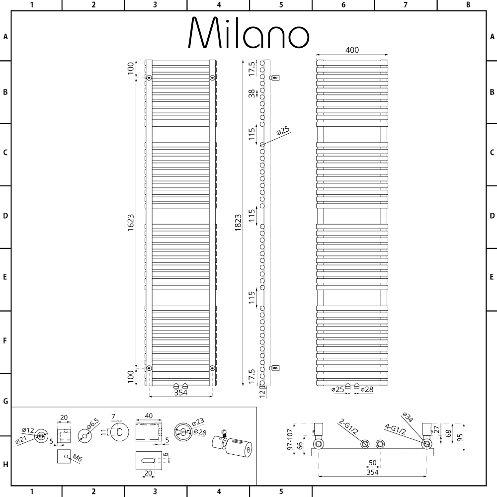 product dimensions
