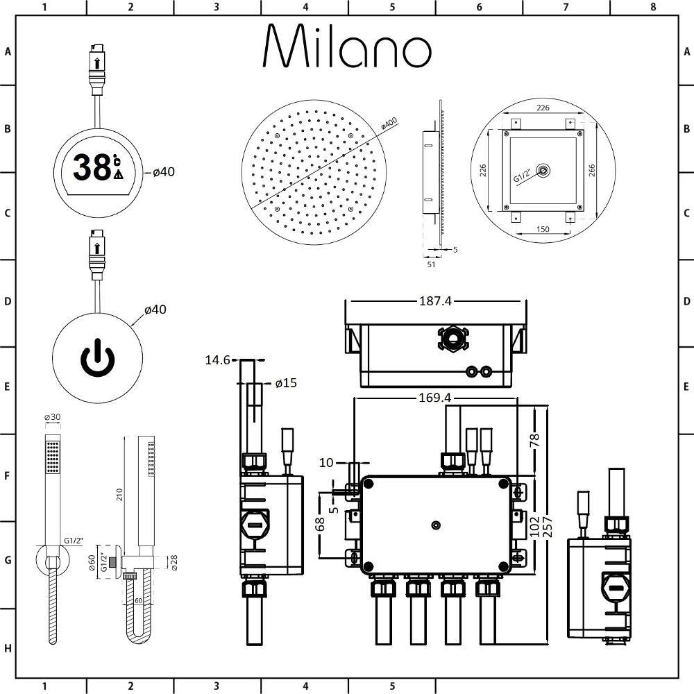 product dimensions
