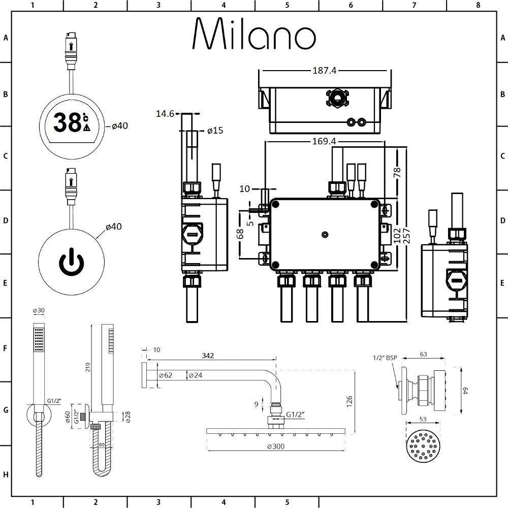 product dimensions