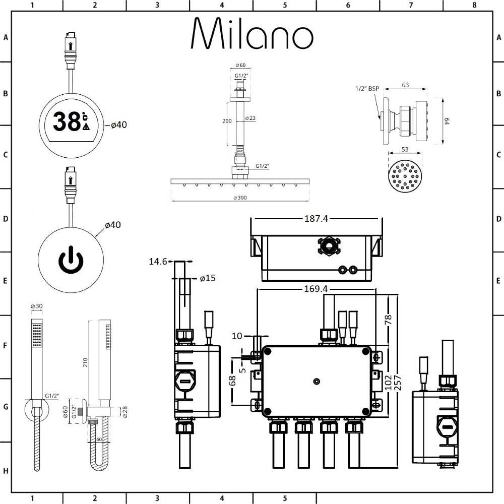 product dimensions
