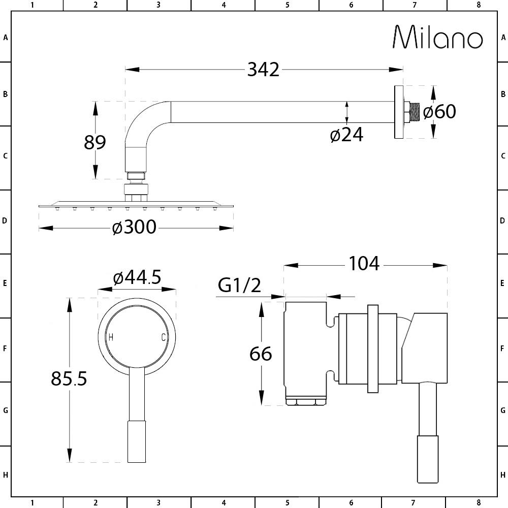 product dimensions