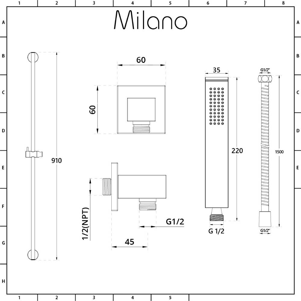 product dimensions