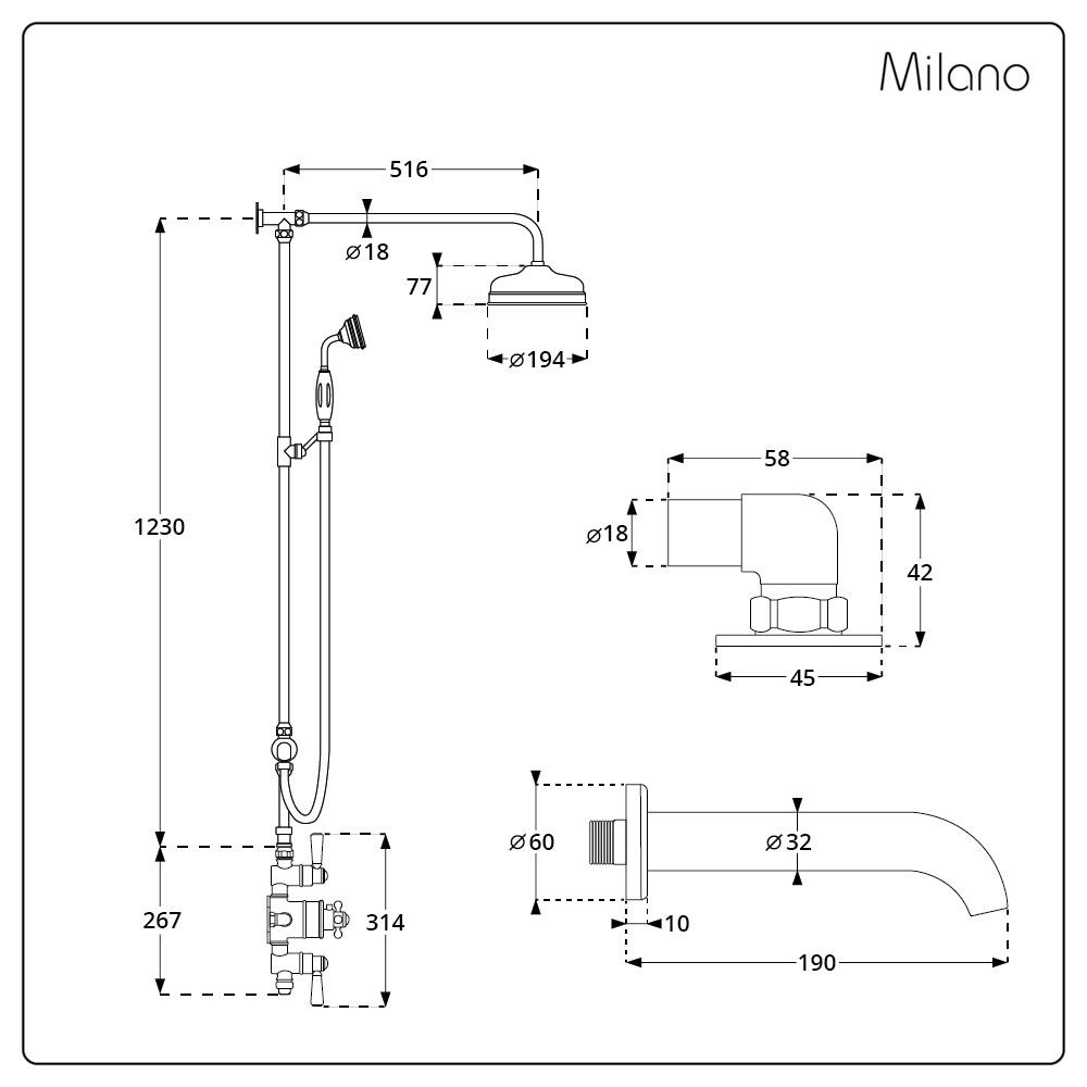product dimensions