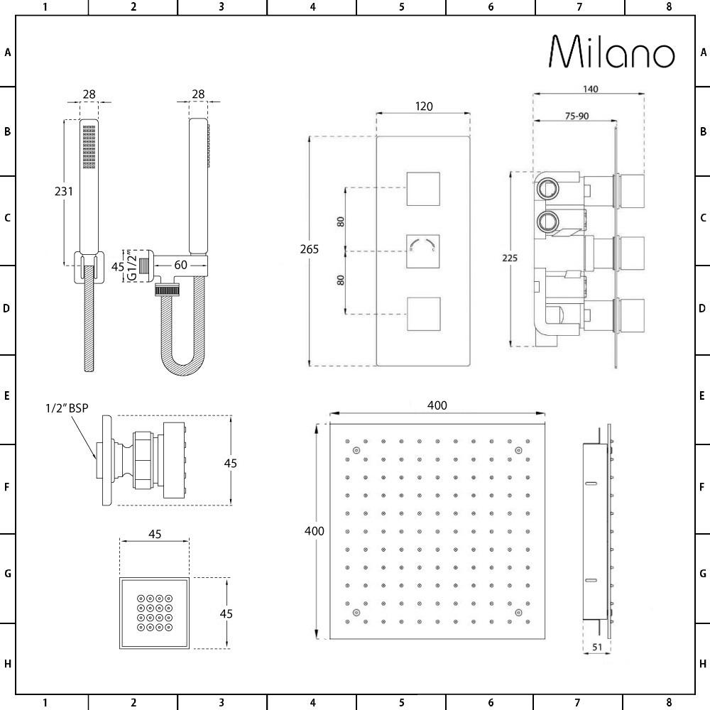 product dimensions