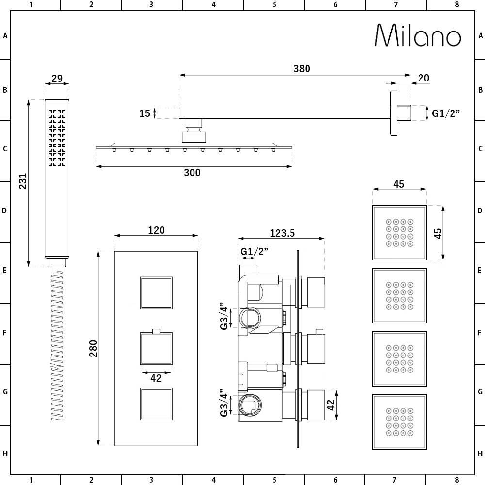 product dimensions