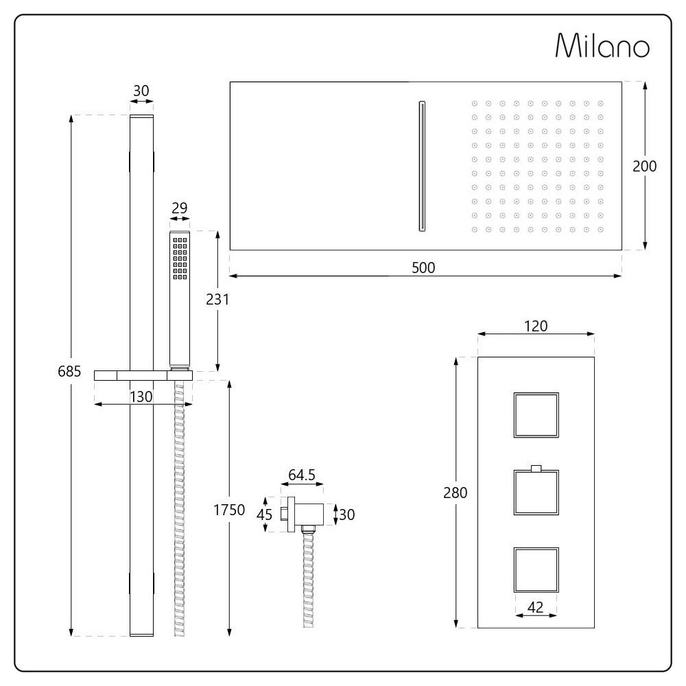 product dimensions
