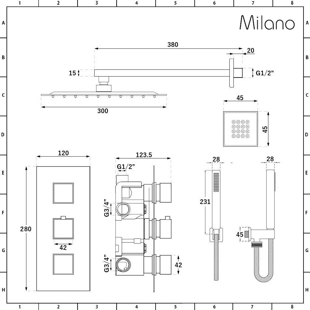 product dimensions