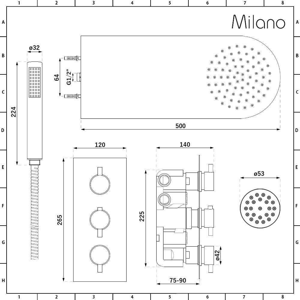 product dimensions