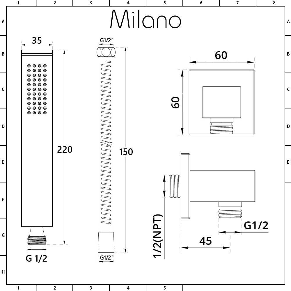 product dimensions