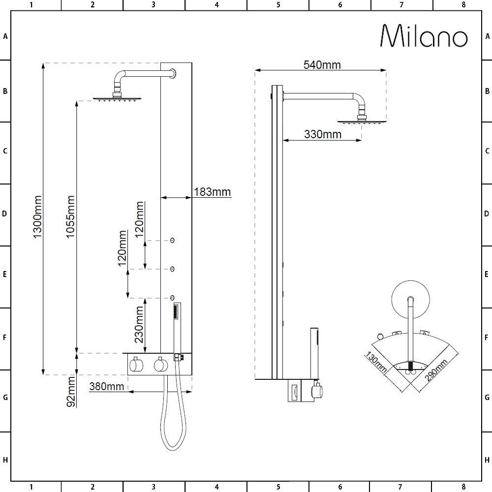 product dimensions