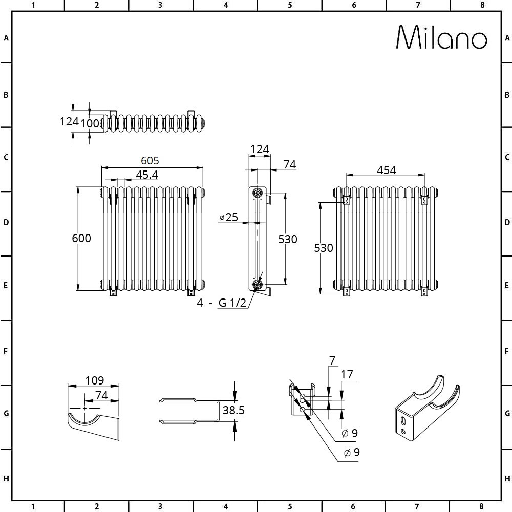 product dimensions