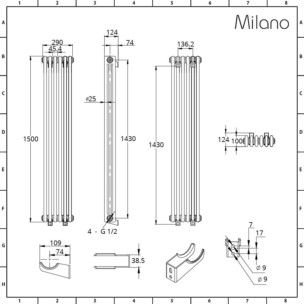 product dimensions
