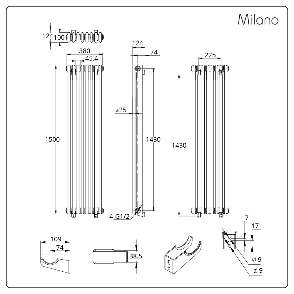 product dimensions