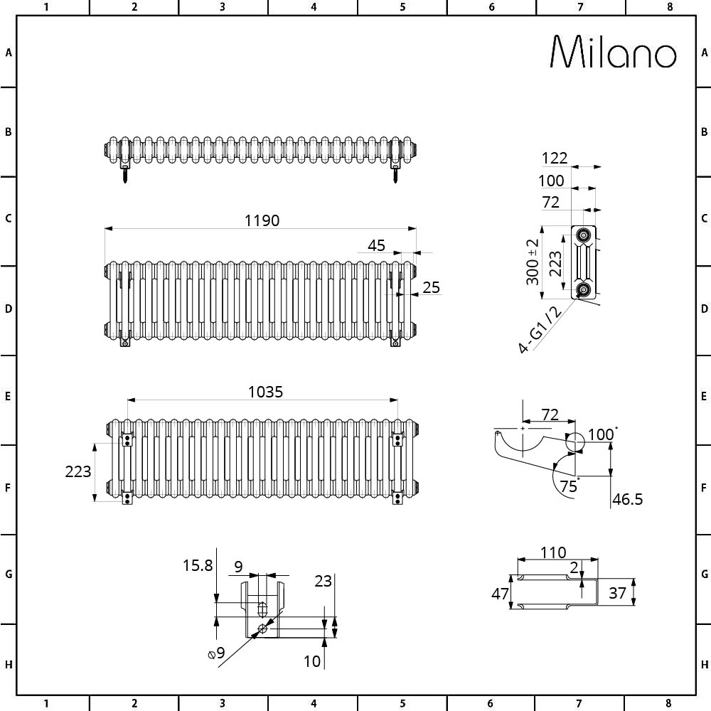product dimensions