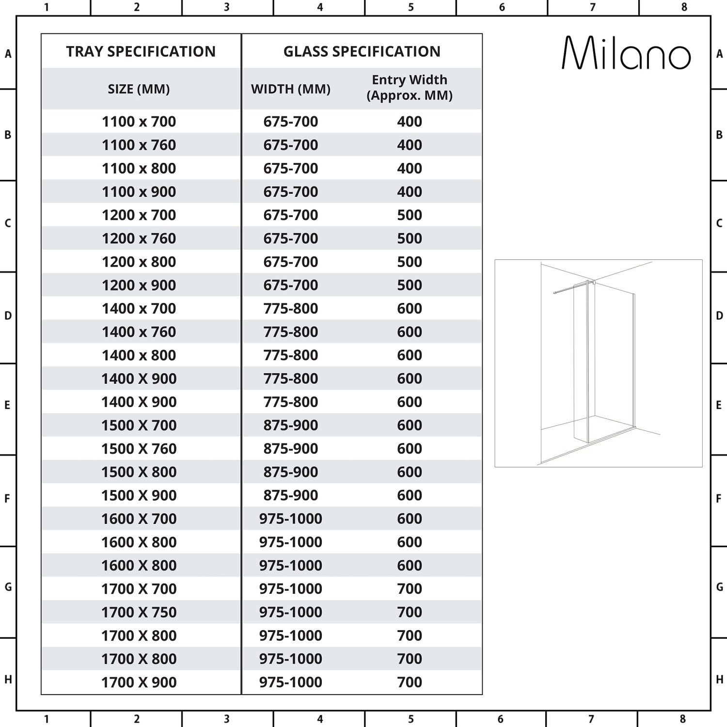 product dimensions
