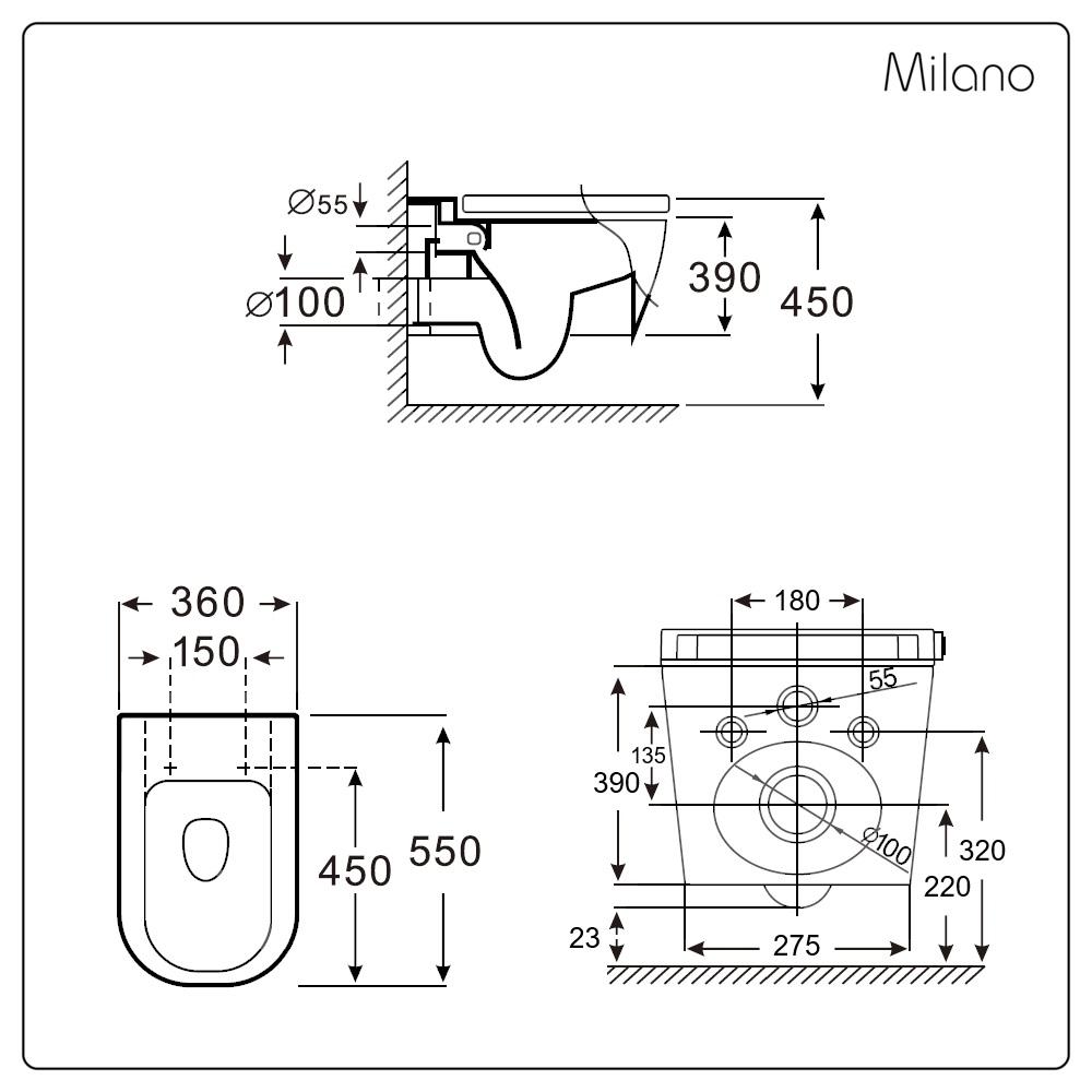 product dimensions