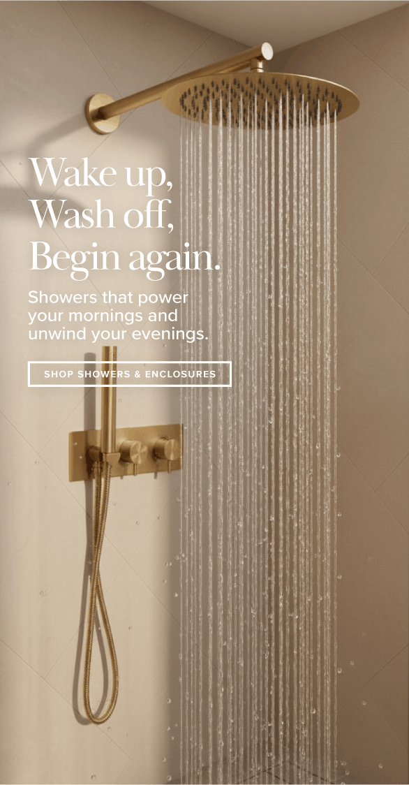 Wake up, Wash off, Begin again.